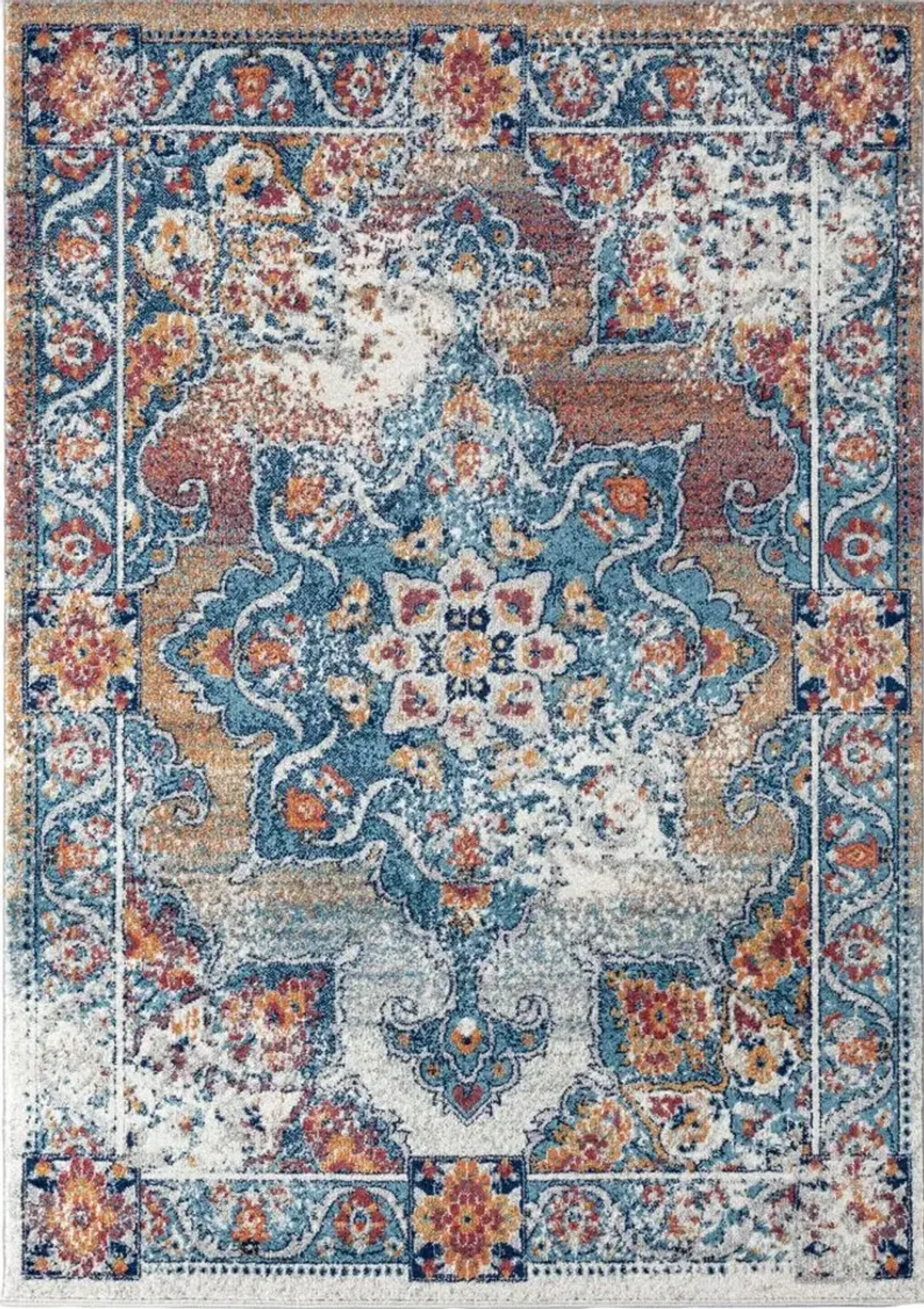 Melidon Orange 7'9 x 9'9 Rug