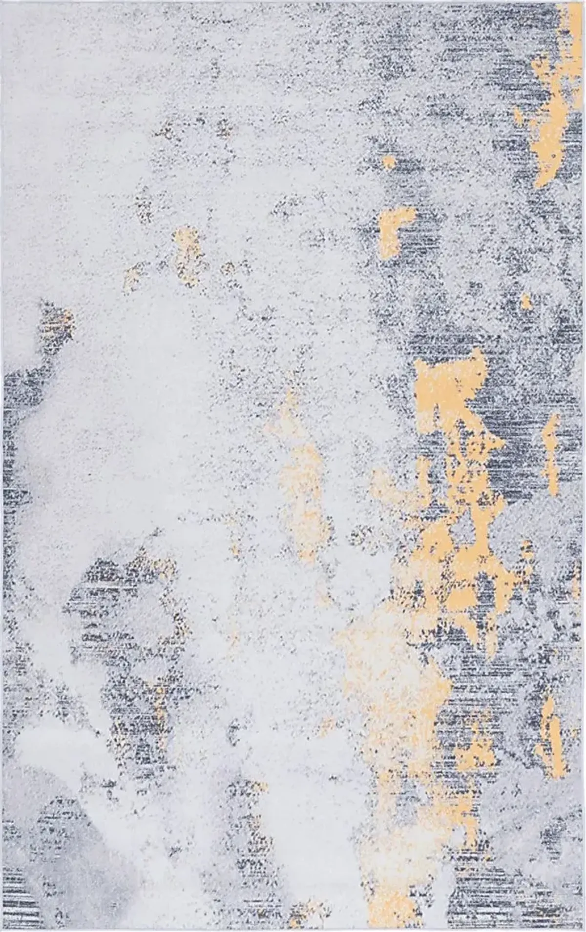 Zhoro Gray/Gold 6' x 9' Rug