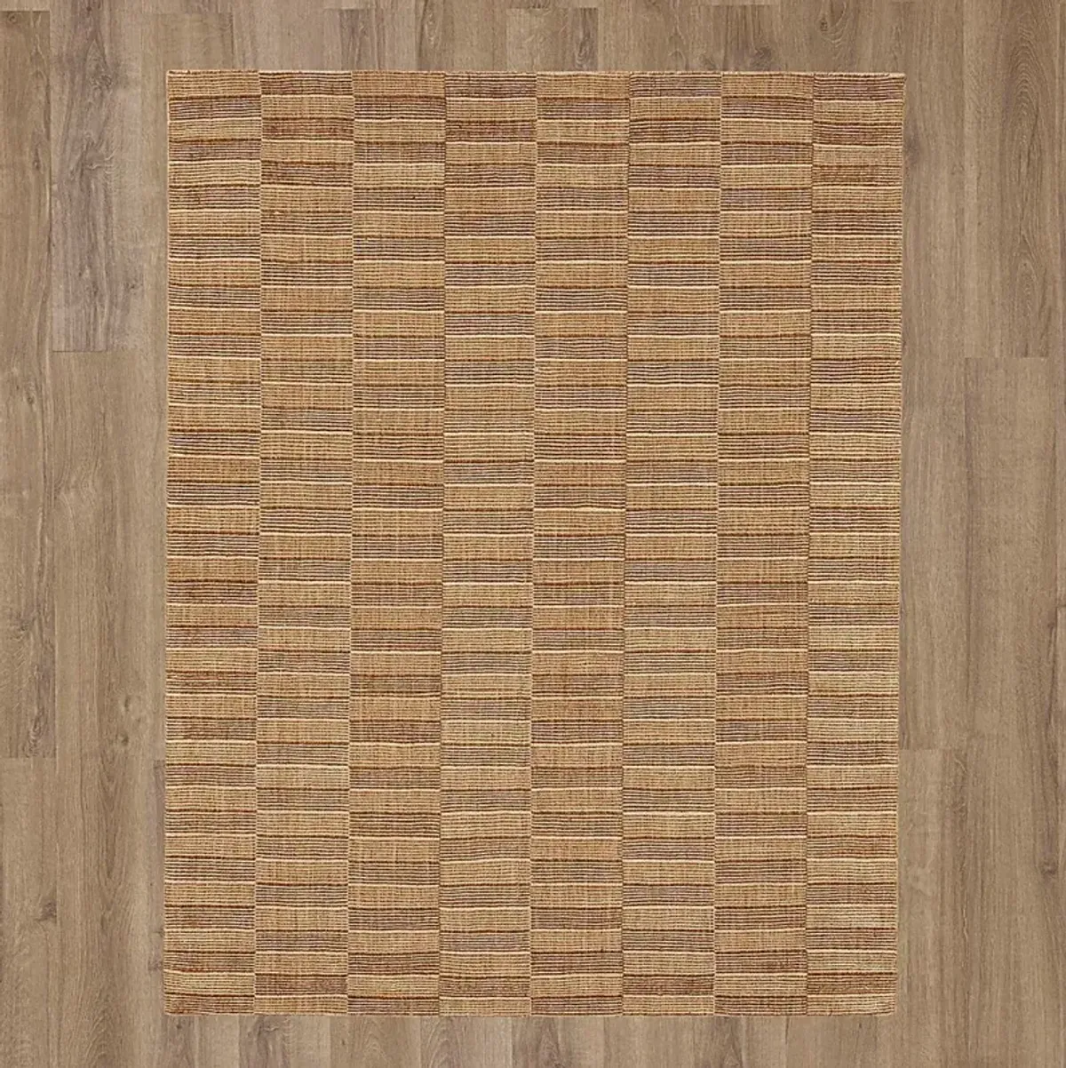 Bobby Berk Broken Stripe Brown 5' x 8' Rug