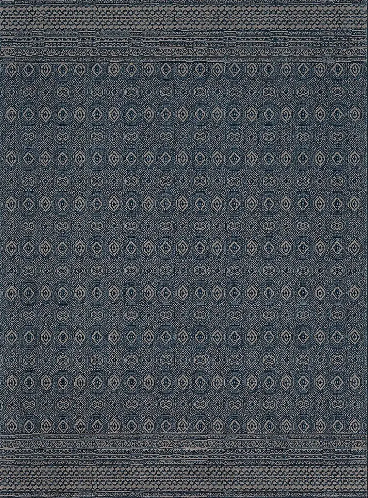 Bobby Berk Minuetto Blue 5'3 x 7'10 Rug