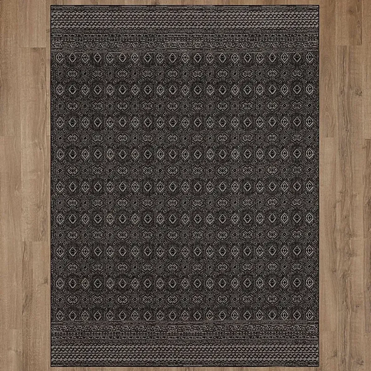 Bobby Berk Minuetto Charcoal 5'3 x 7'10 Rug