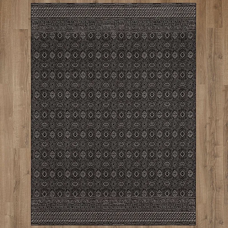 Bobby Berk Minuetto Charcoal 5'3 x 7'10 Rug