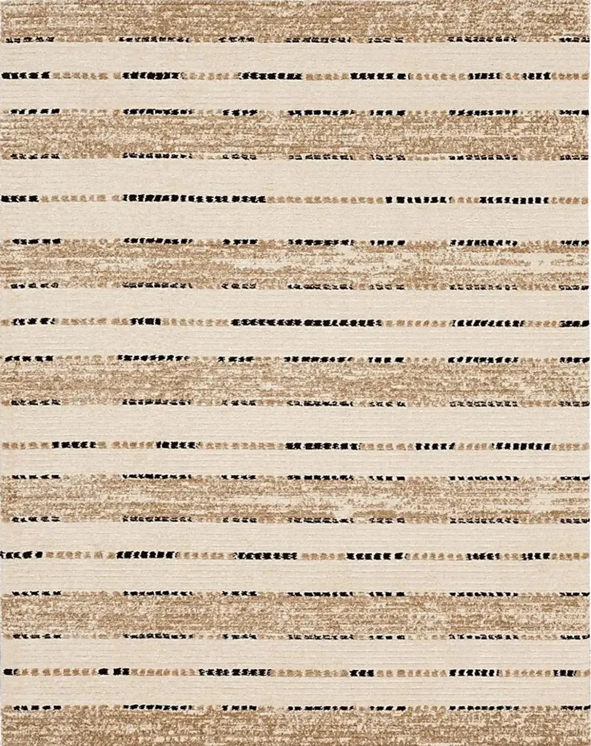 Bobby Berk Traverse Lanes Tan 6' x 9' Rug