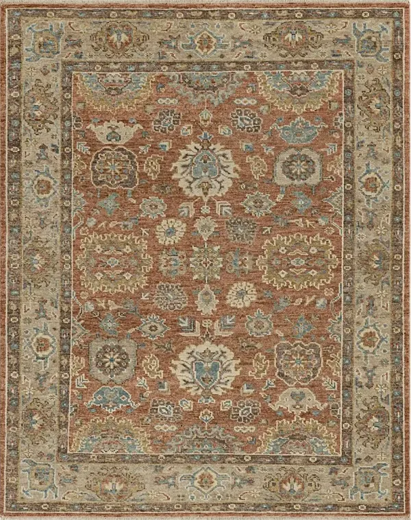 Lamperd Rust 6' x 9' Rug
