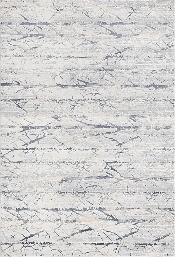 Sasuka Gray 6'1 x 9' Rug