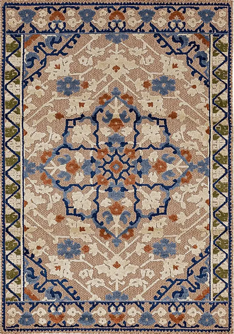 Bannia Bay Multi 6' x 9' Indoor/Outdoor Rug