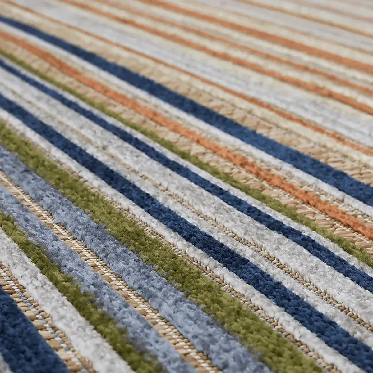 Roxmeny Multi 6' x 9' Indoor/Outdoor Rug