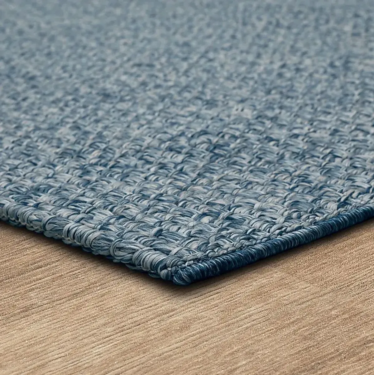 Salt Life Buxlam Bay Blue 6'6 x 9' Indoor/Outdoor Rug