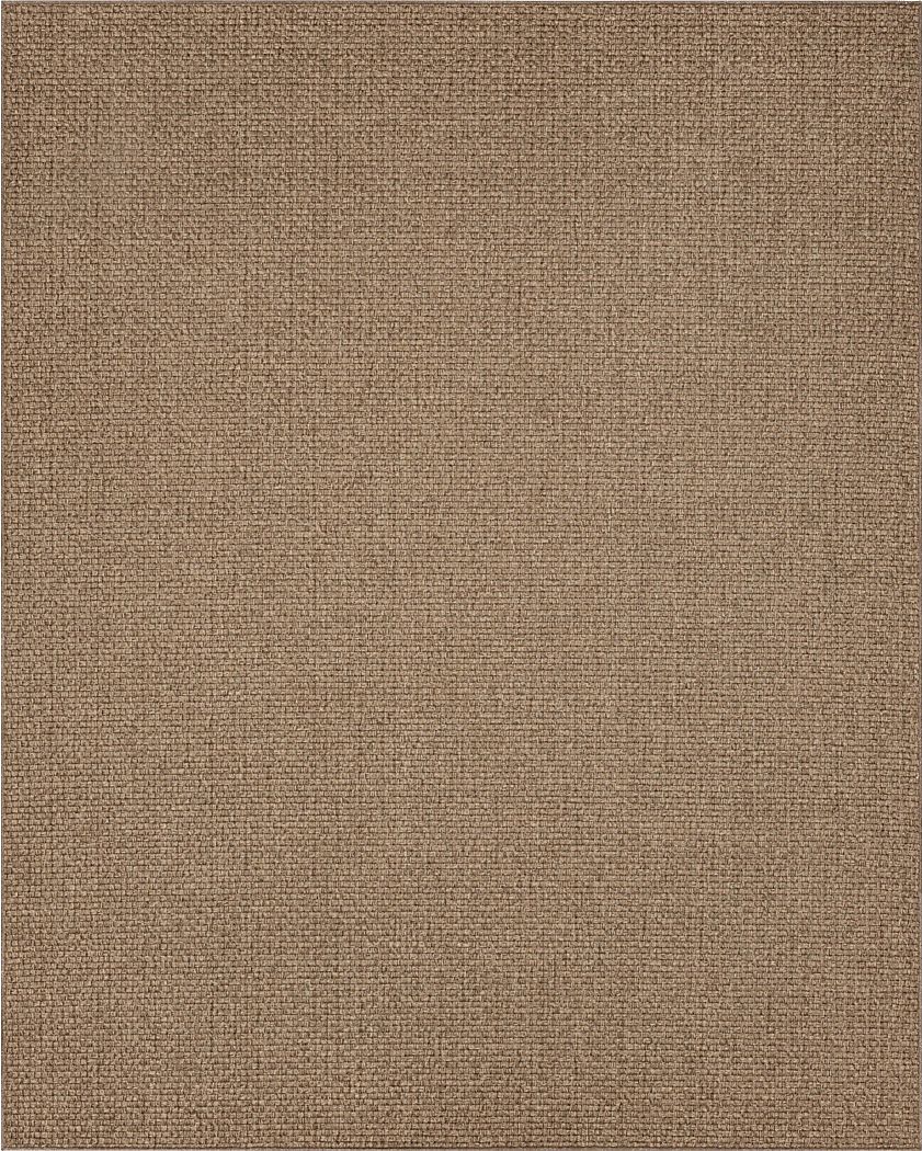 Salt Life Buxlam Bay Brown 6'6 x 9' Indoor/Outdoor Rug