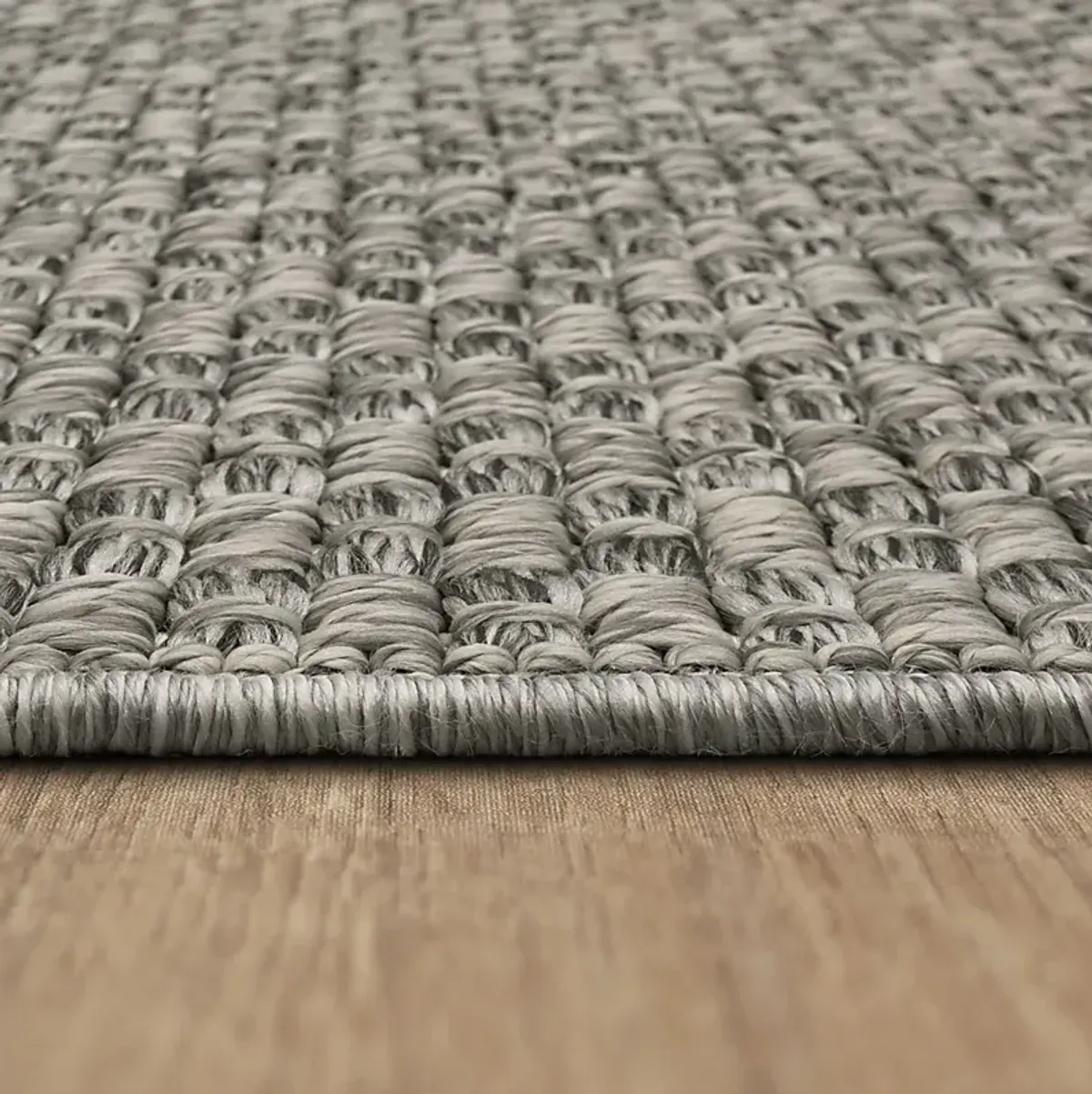 Salt Life Buxlam Bay Gray 6'6 x 9' Indoor/Outdoor Rug