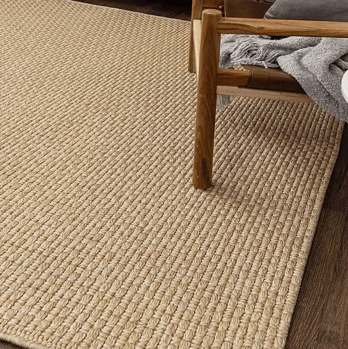 Salt Life Buxlam Bay Tan 6'6 x 9' Indoor/Outdoor Rug