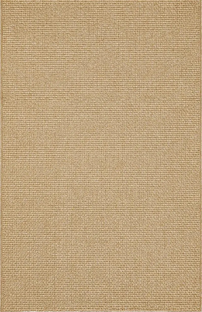 Salt Life Buxlam Bay Tan 6'6 x 9' Indoor/Outdoor Rug