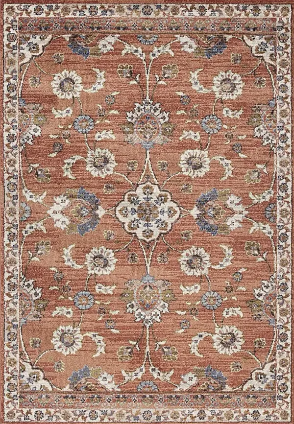 Amessor Orange 7'10 x 10'2 Rug