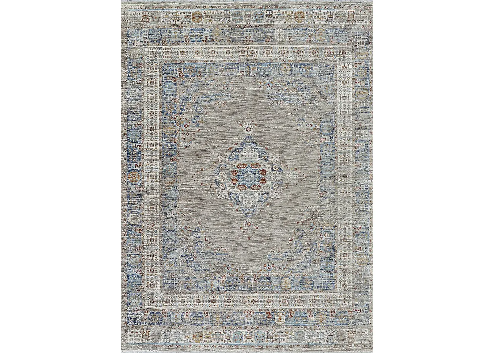 Riverdeen Blue/Brown 6'6 x 9'6 Rug