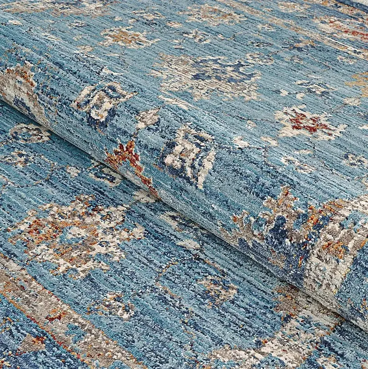 Carameny Denim 6'6 x 9'6 Rug