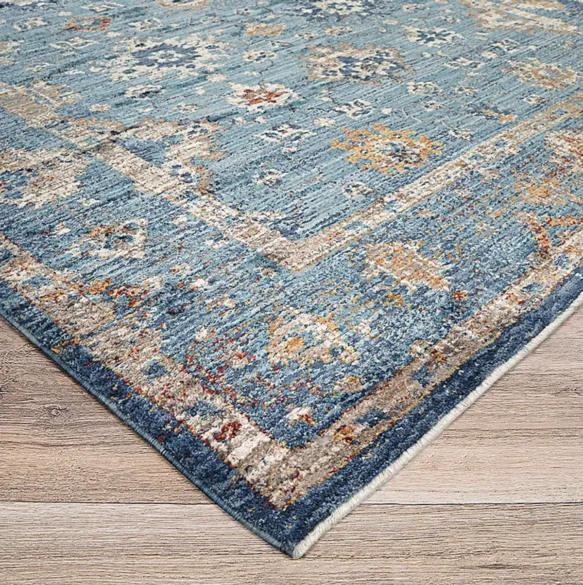 Carameny Denim 6'6 x 9'6 Rug