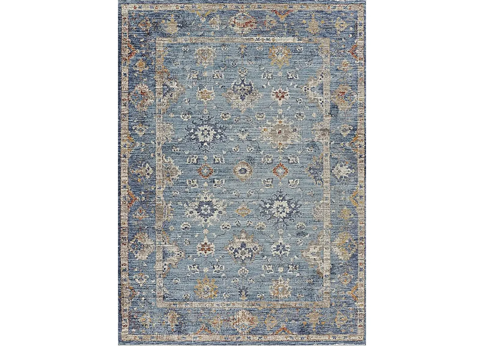 Carameny Denim 6'6 x 9'6 Rug