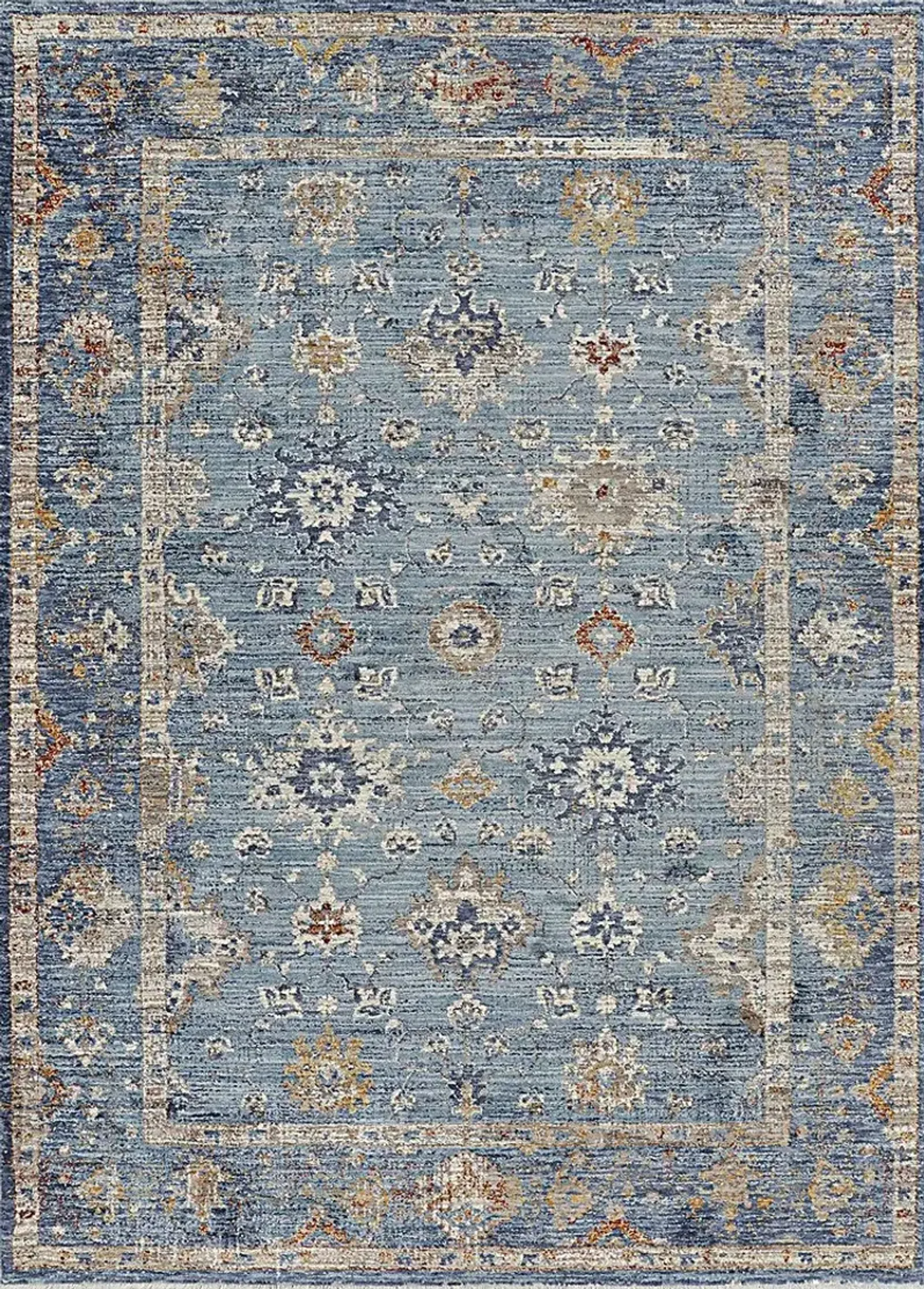 Carameny Denim 6'6 x 9'6 Rug