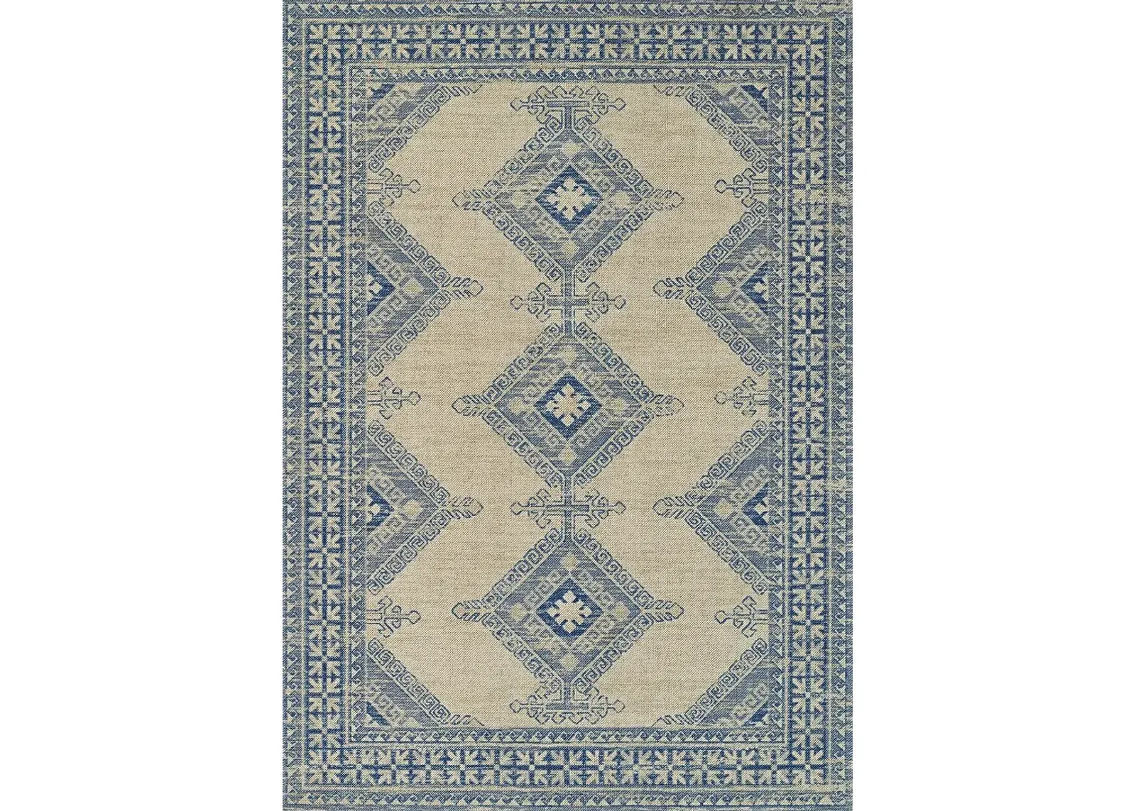 Apexi Off-White 6'6 x 9' Rug