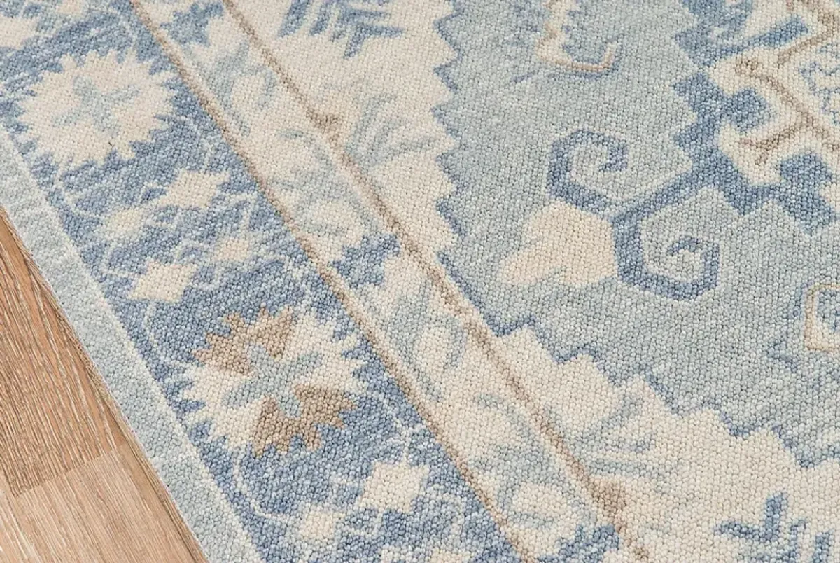 Wealon Blue 6'6 x 9' Rug