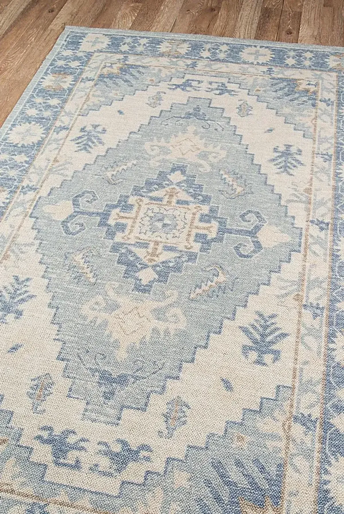 Wealon Blue 6'6 x 9' Rug