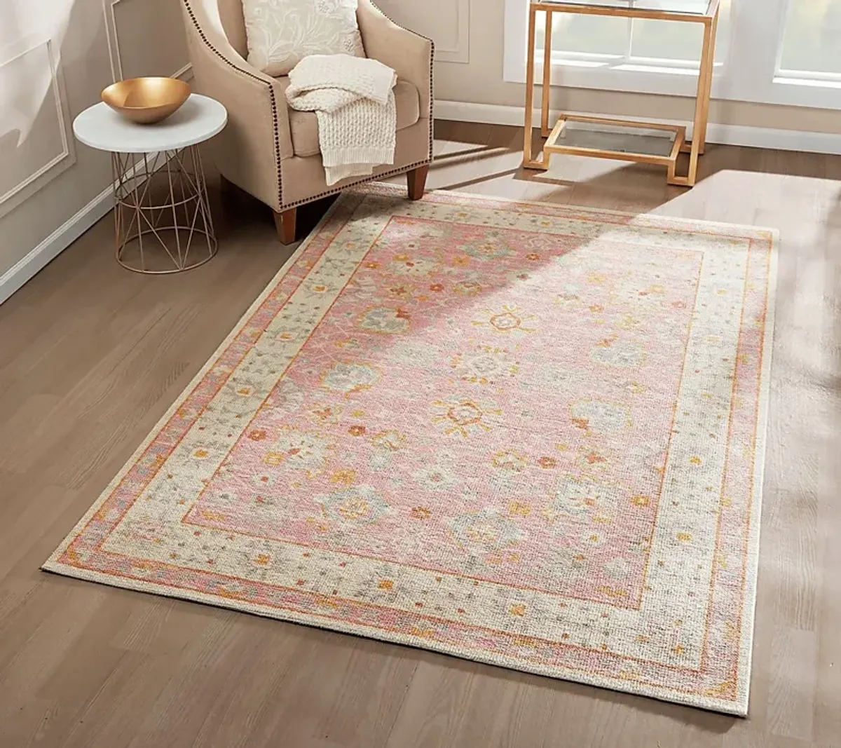 Luma Pink 6'6 x 9' Rug