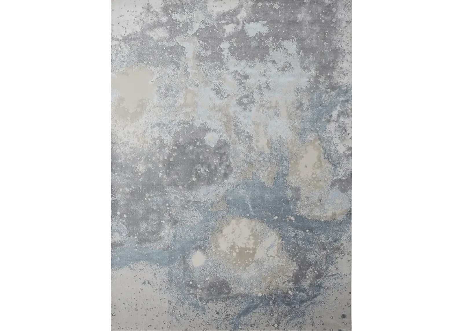 Vaves Blue 6'7 x 9'6 Rug