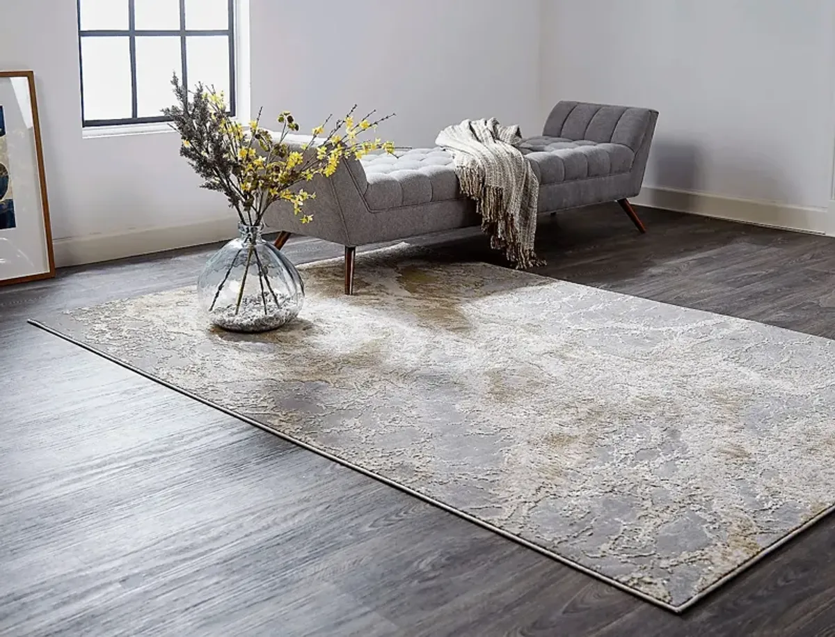 Fairsea Ivory 6'7 x 9'6 Rug