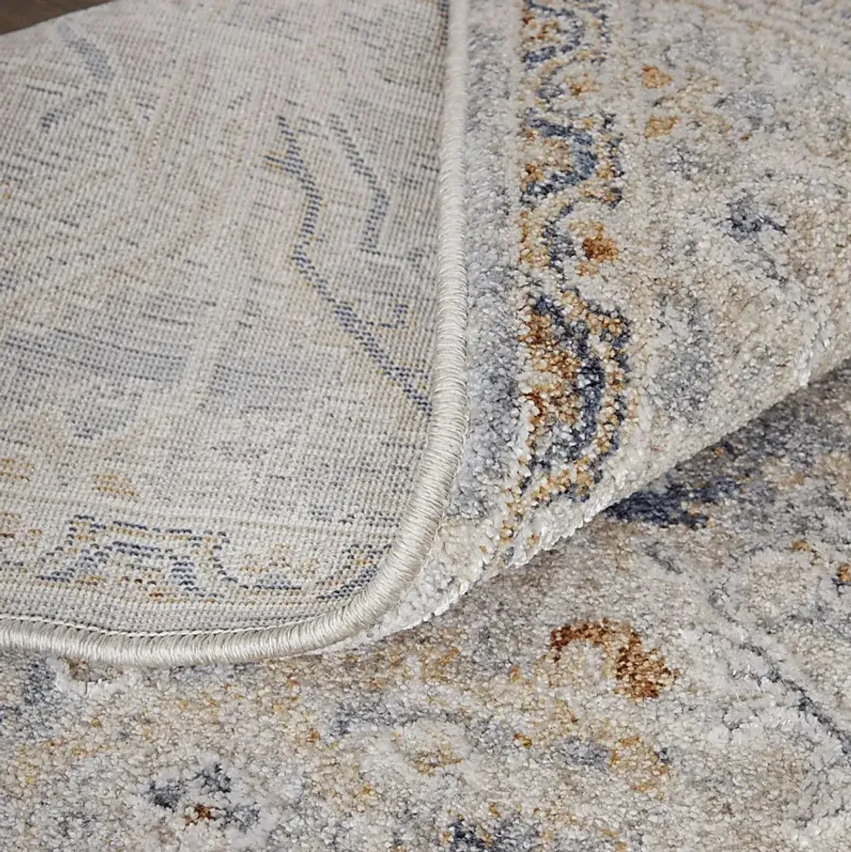 Hardara Ivory 6'7 x 9'6 Rug