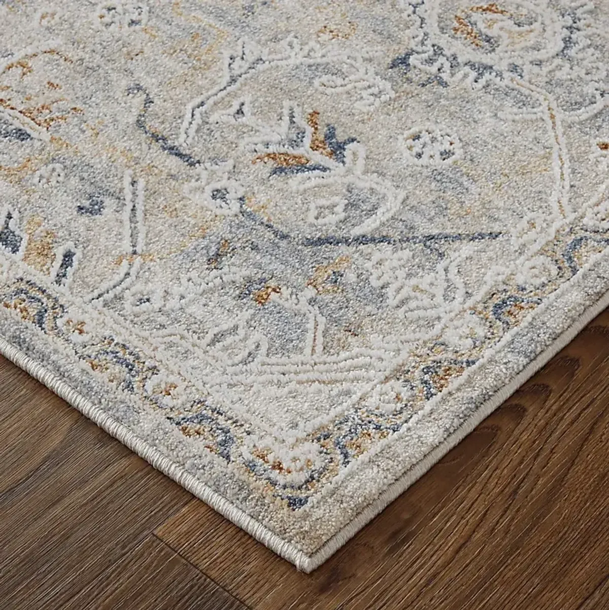 Hardara Ivory 6'7 x 9'6 Rug