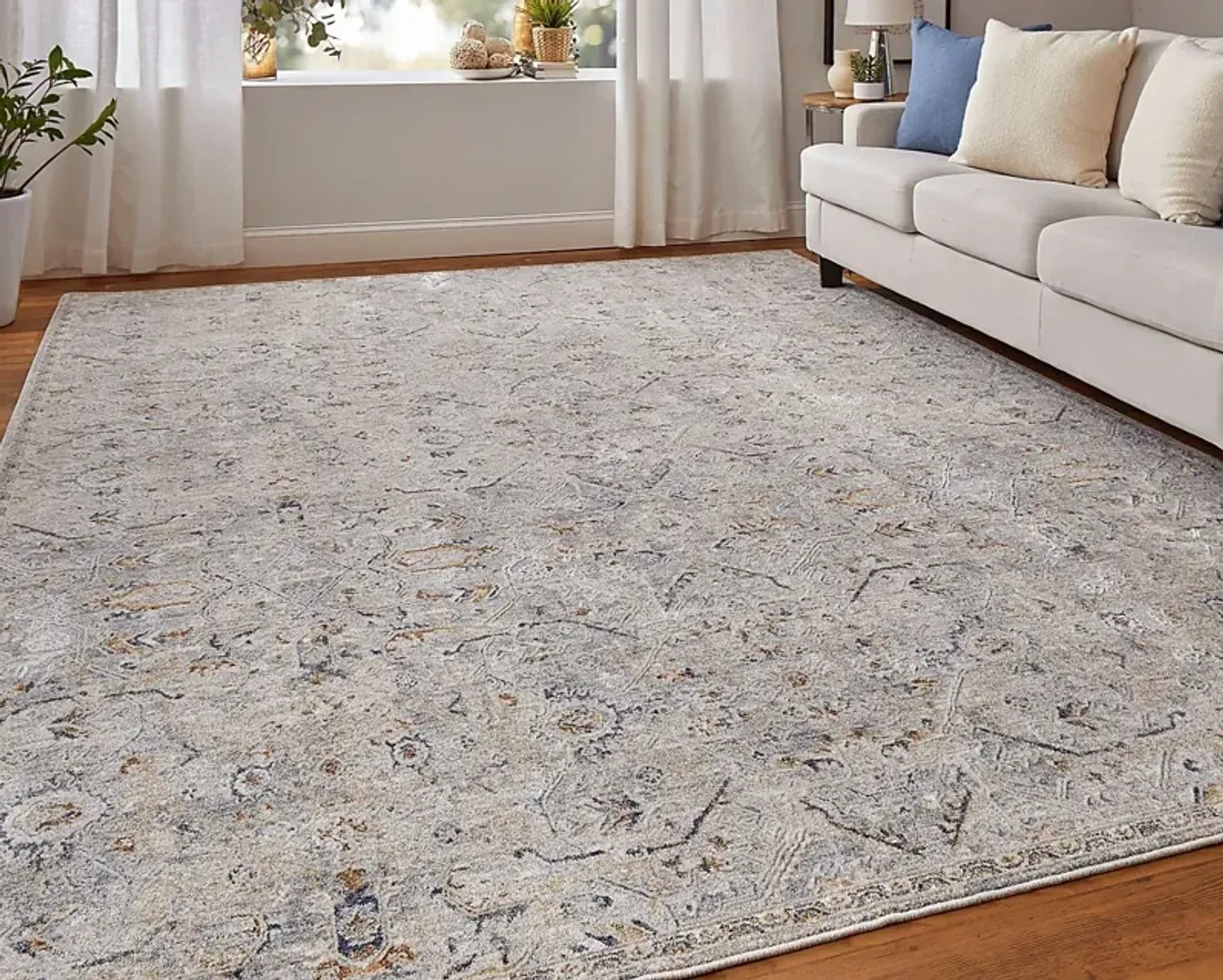 Hardara Ivory 6'7 x 9'6 Rug