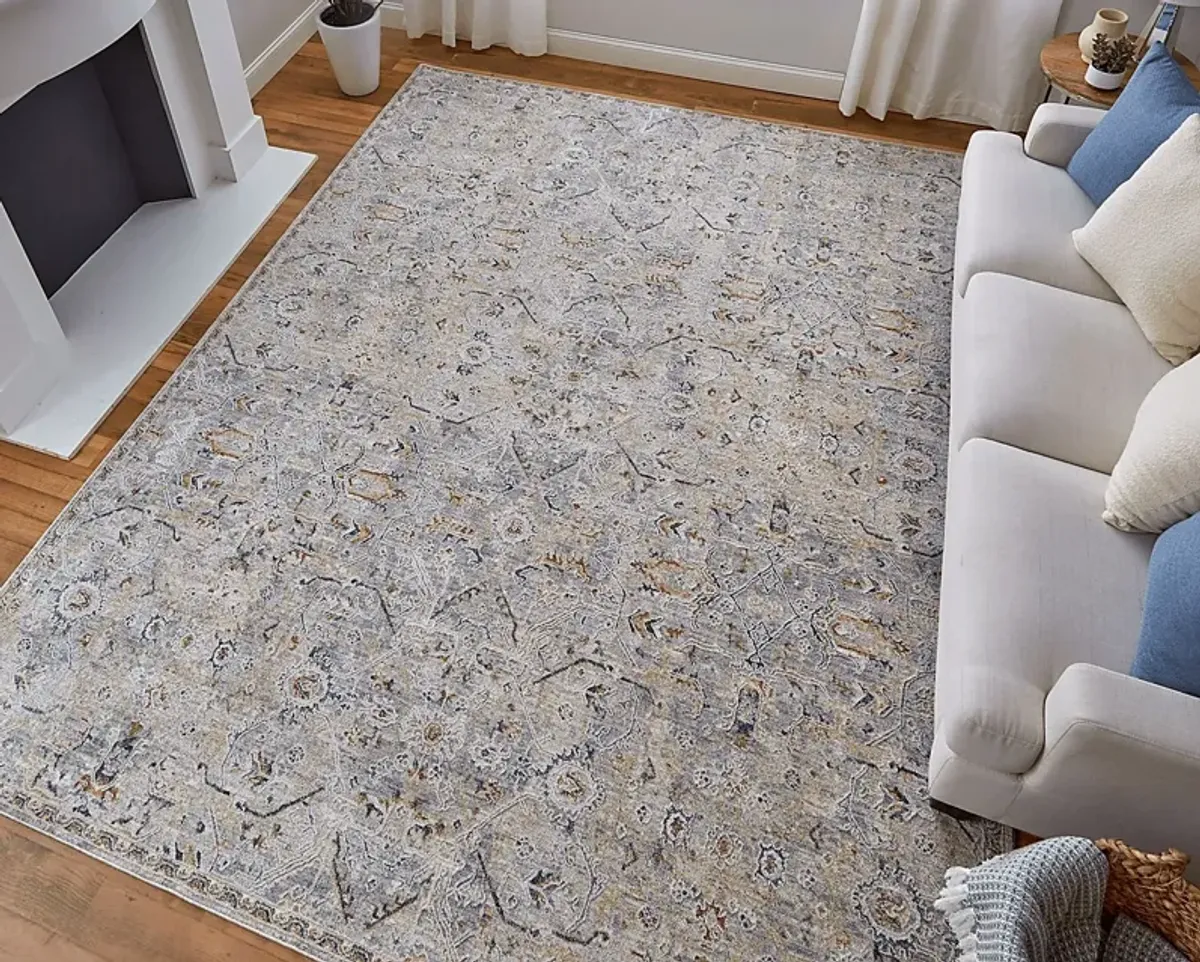 Hardara Ivory 6'7 x 9'6 Rug