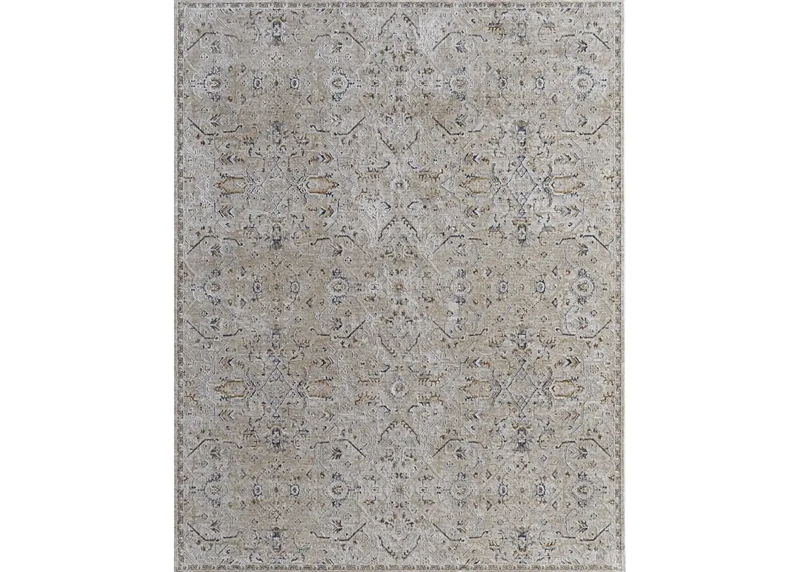 Hardara Taupe 6'7 x 9'6 Rug