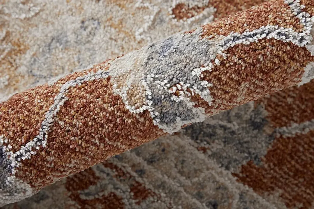 Moragua Rust 6'7 x 9'6 Rug