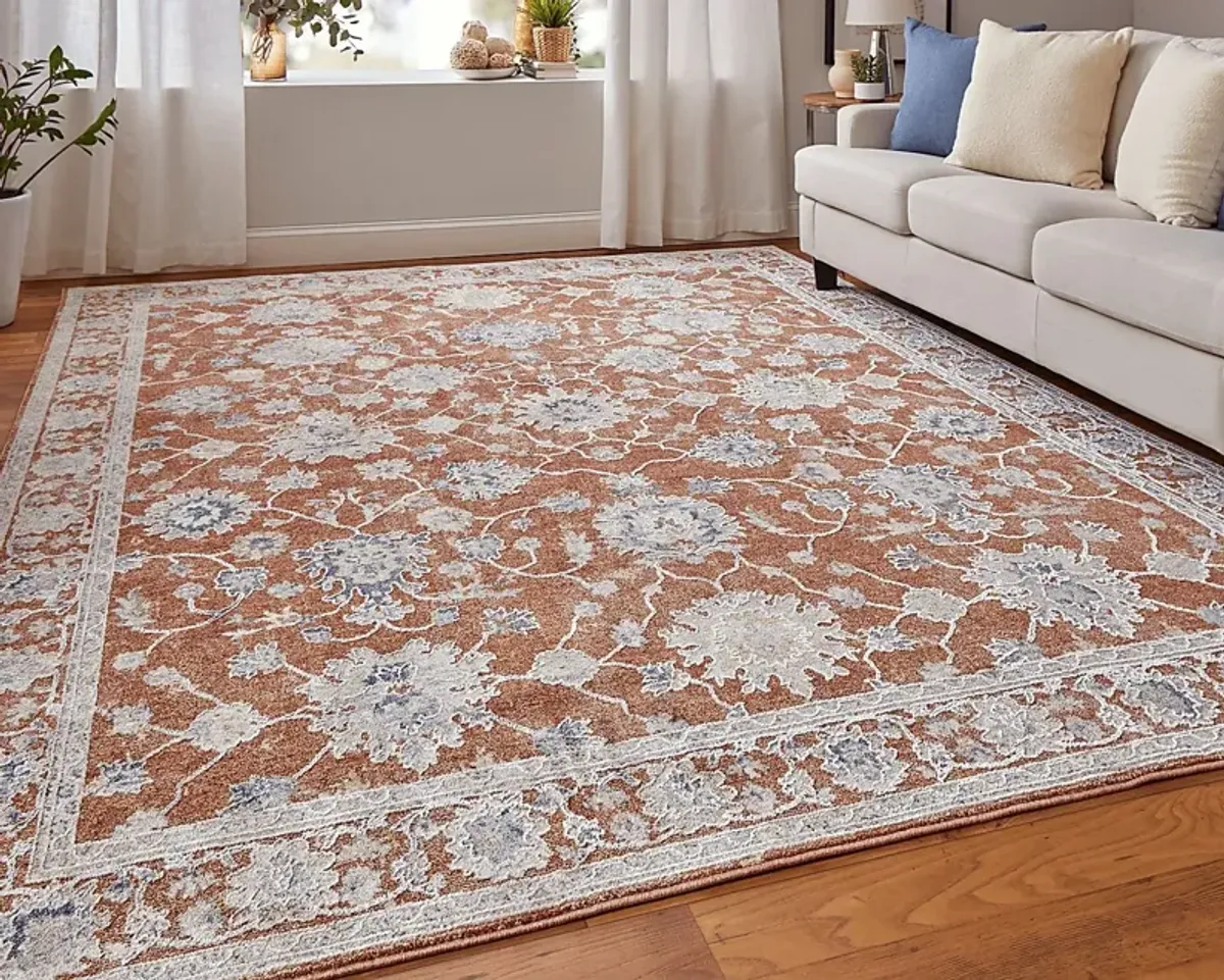 Moragua Rust 6'7 x 9'6 Rug