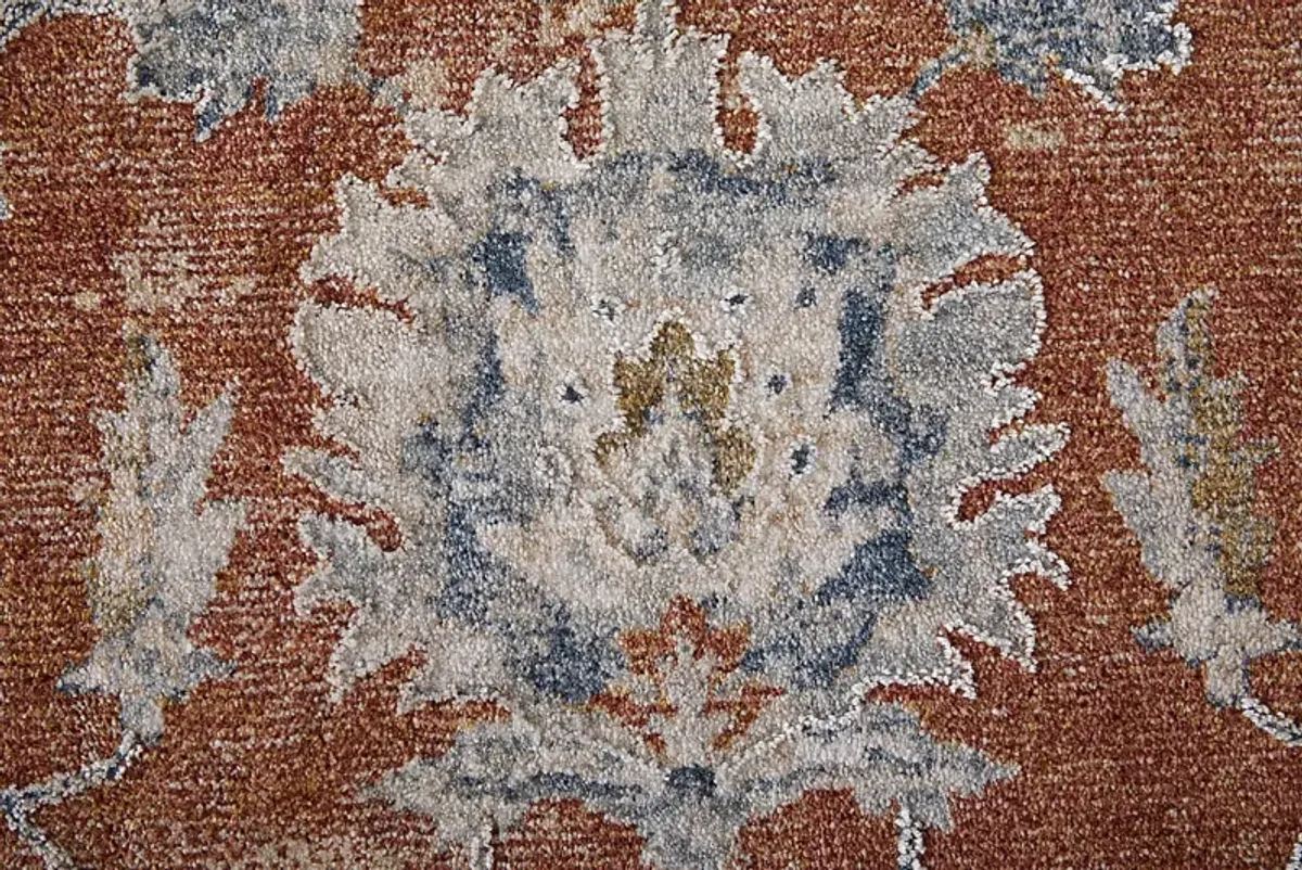 Moragua Rust 6'7 x 9'6 Rug