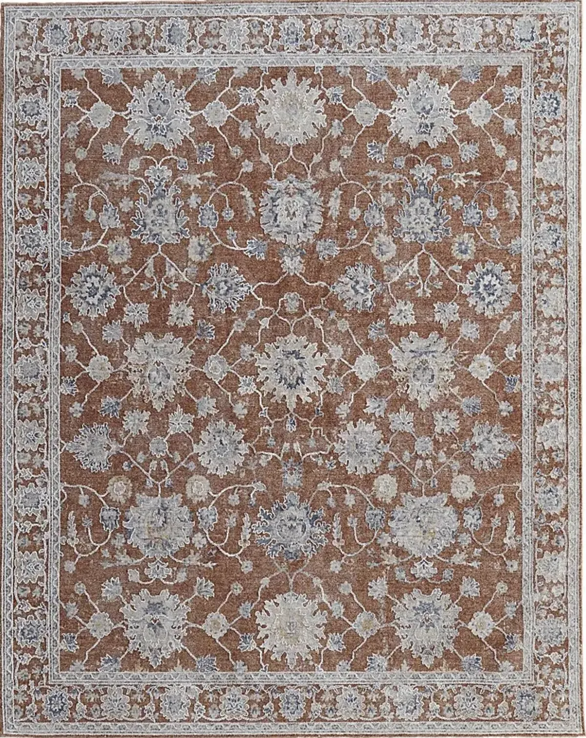 Moragua Rust 6'7 x 9'6 Rug