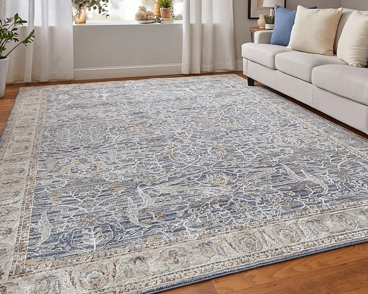 Warissa Blue 6'7 x 9'6 Rug