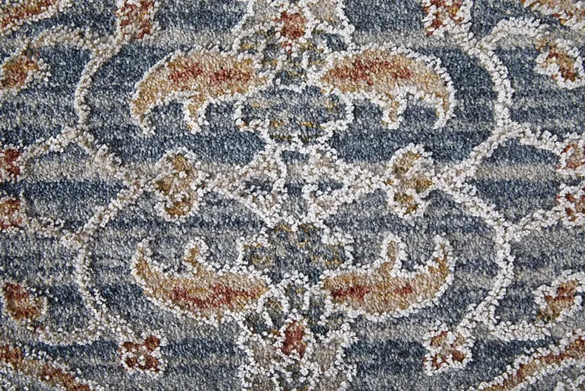 Warissa Blue 6'7 x 9'6 Rug