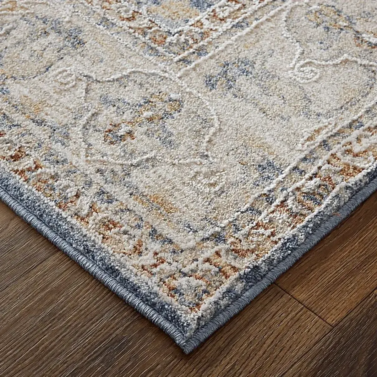 Warissa Blue 6'7 x 9'6 Rug