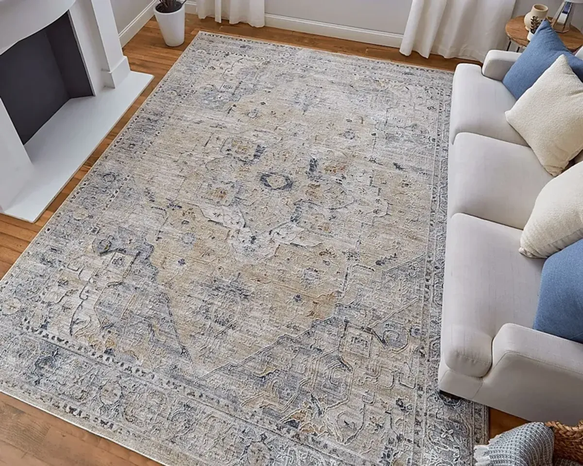 Bondera Cream 6'7 x 9'6 Rug