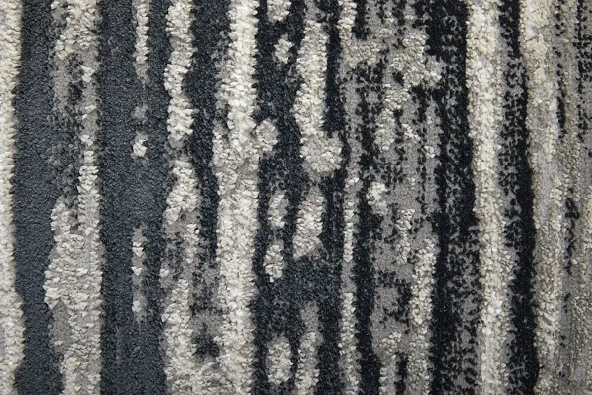 Aera Black 6'7 x 9'6 Rug