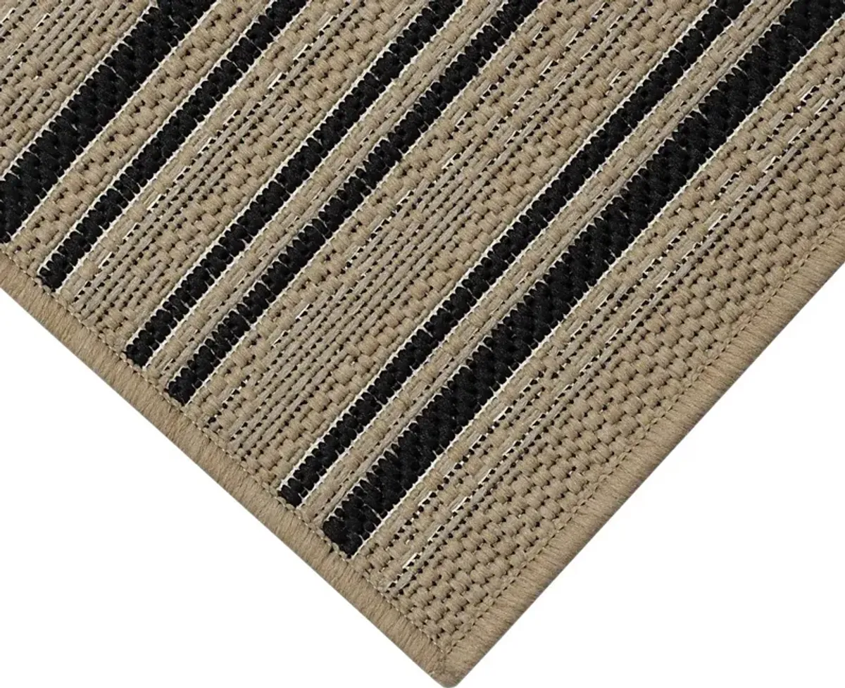 Hadholm Natural 6'6 x 9'4 Indoor/Outdoor Rug