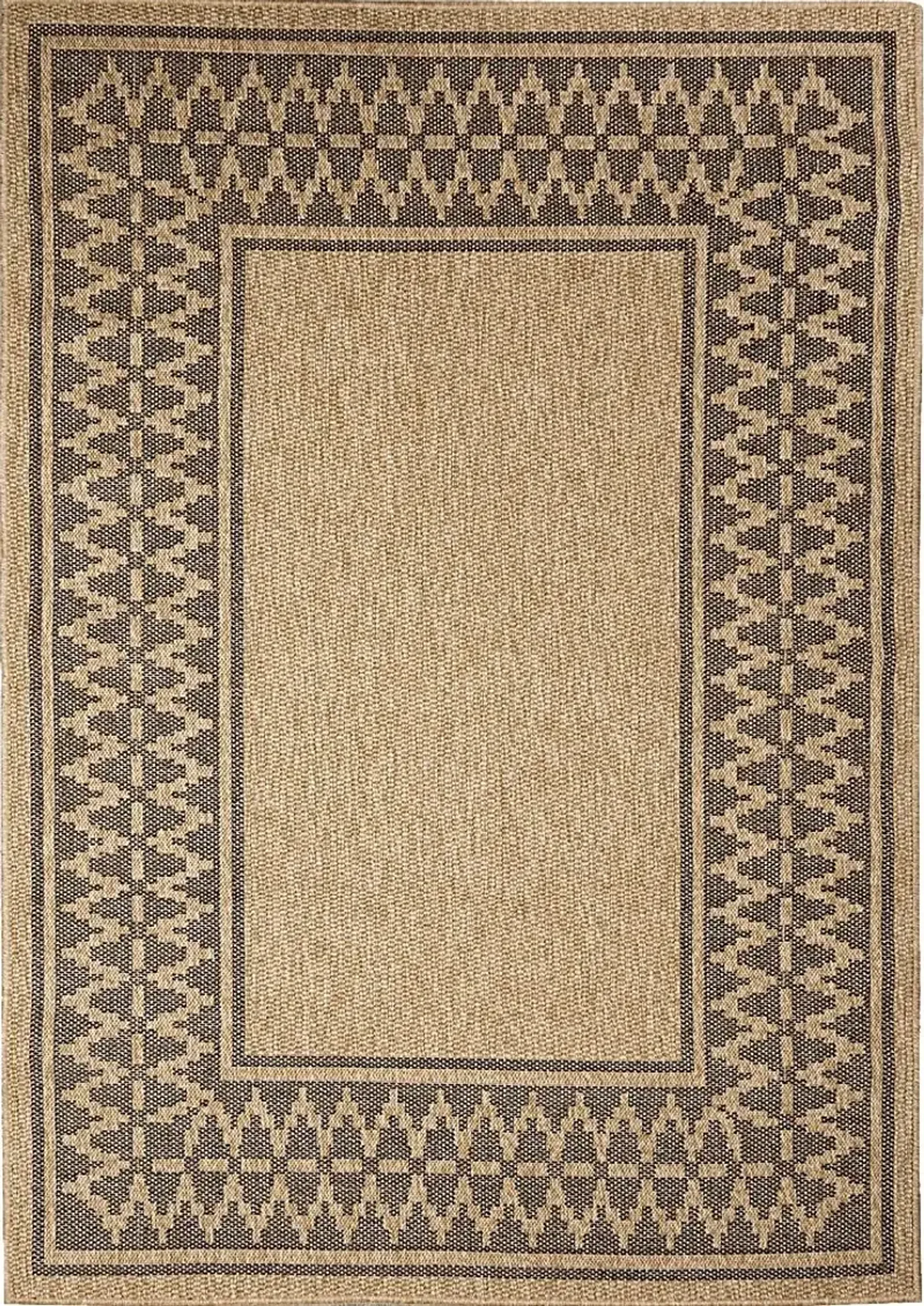 Coosaw Natural 6'6 x 9'4 Indoor/Outdoor Rug