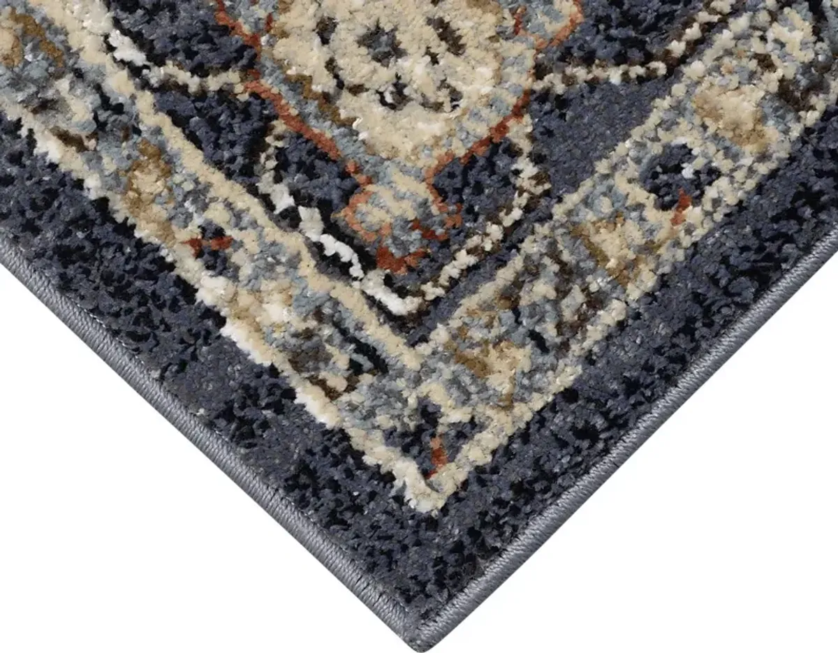 Paeris Navy 6'6 x 9'4 Rug