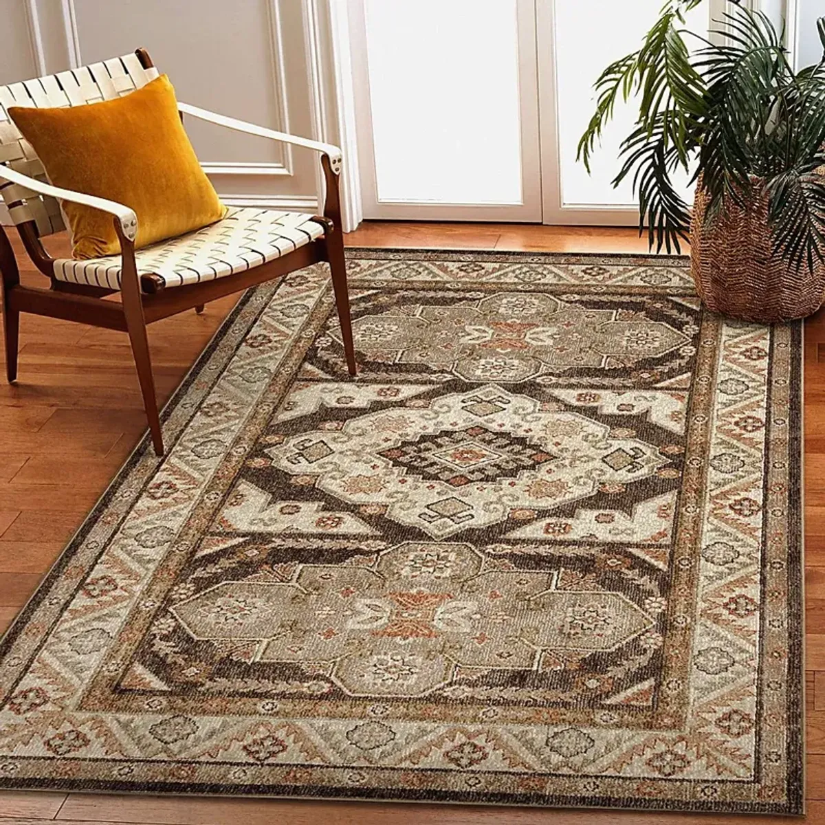 Devdan Terracotta 6'6 x 9'4 Rug