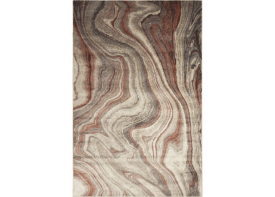 Jandar Red 6'6 x 9'4 Rug