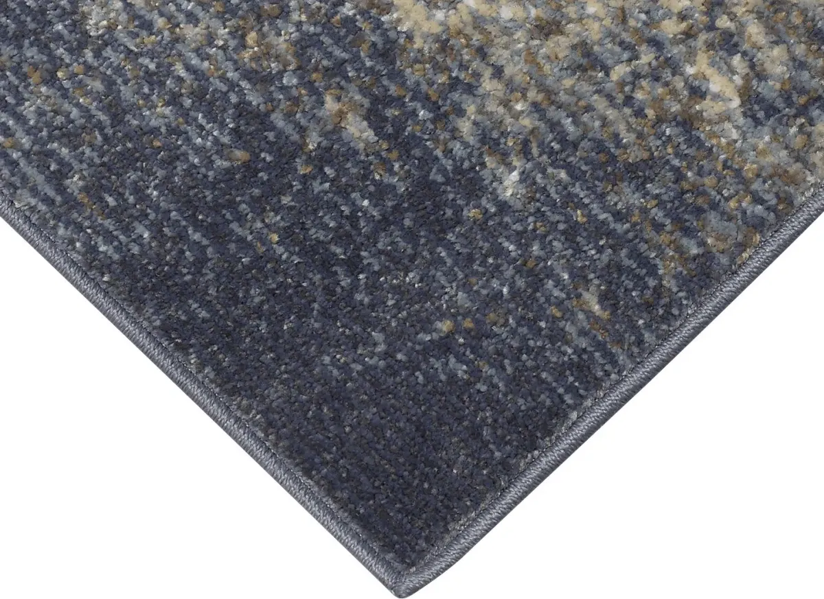 Elmoira Blue 6'6 x 9'4 Rug