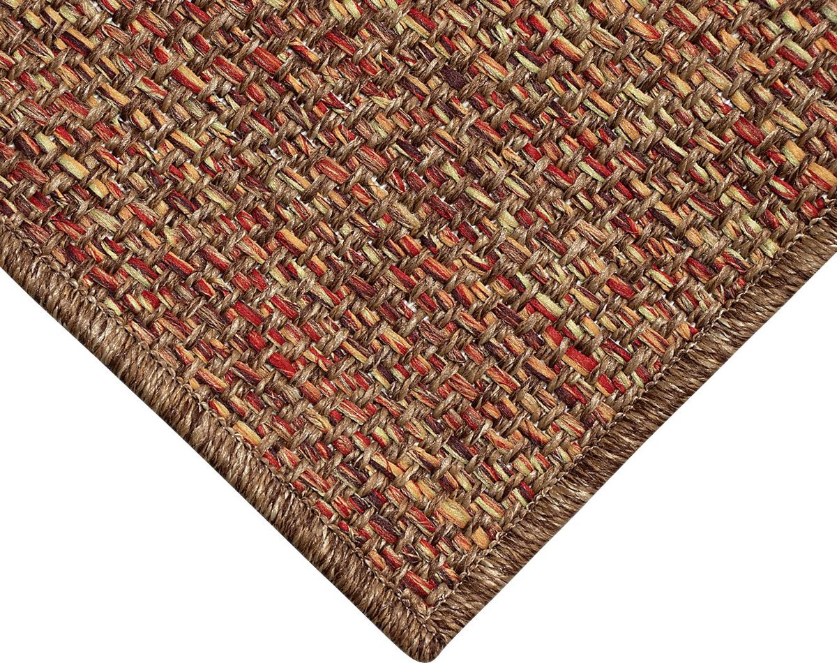 Qarray Rust 6'6 x 9'4 Indoor/Outdoor Rug