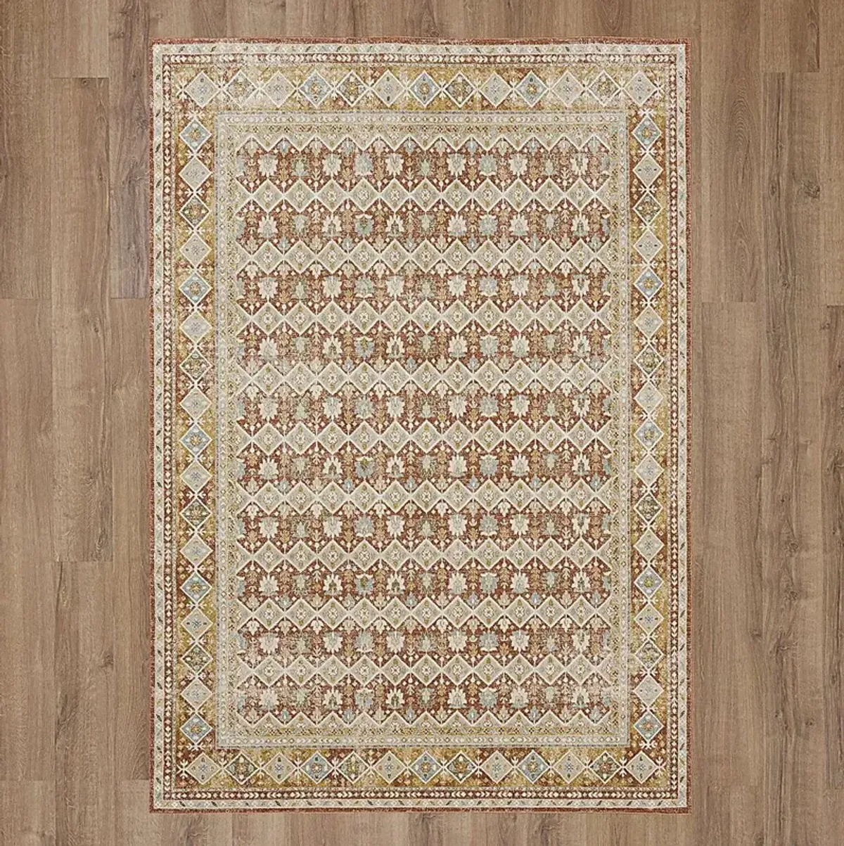 Sandwe Terracotta 6'6 x 9'10 Rug